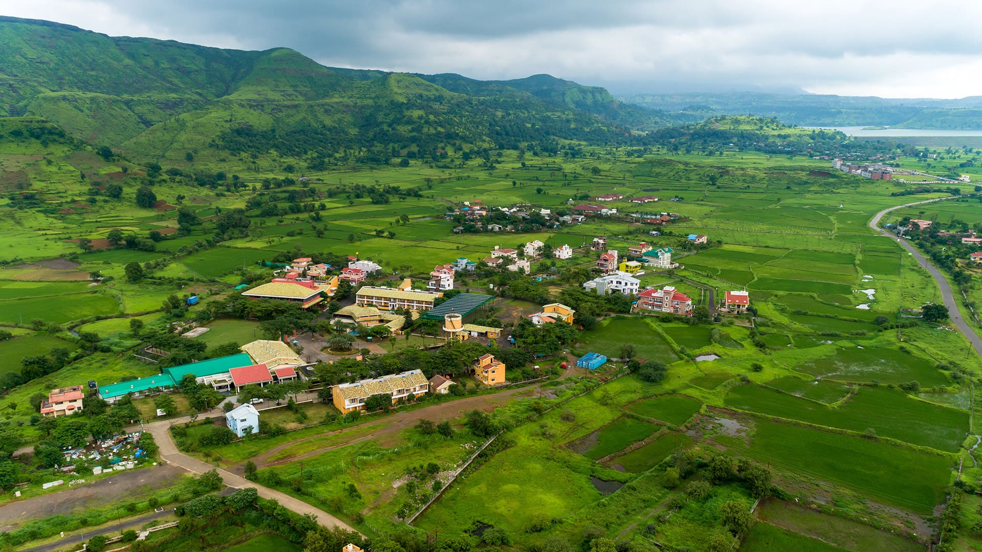 Venkatesh Nagar Aerial View